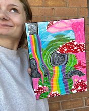 Load image into Gallery viewer, Portal Mortal Canvas Painting