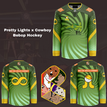 Load image into Gallery viewer, LE 15 Sublimated Pretty Lights x Cowboy Bebop hockey