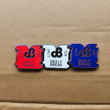 Load image into Gallery viewer, Daily Bread - bread tag hard enamel pins
