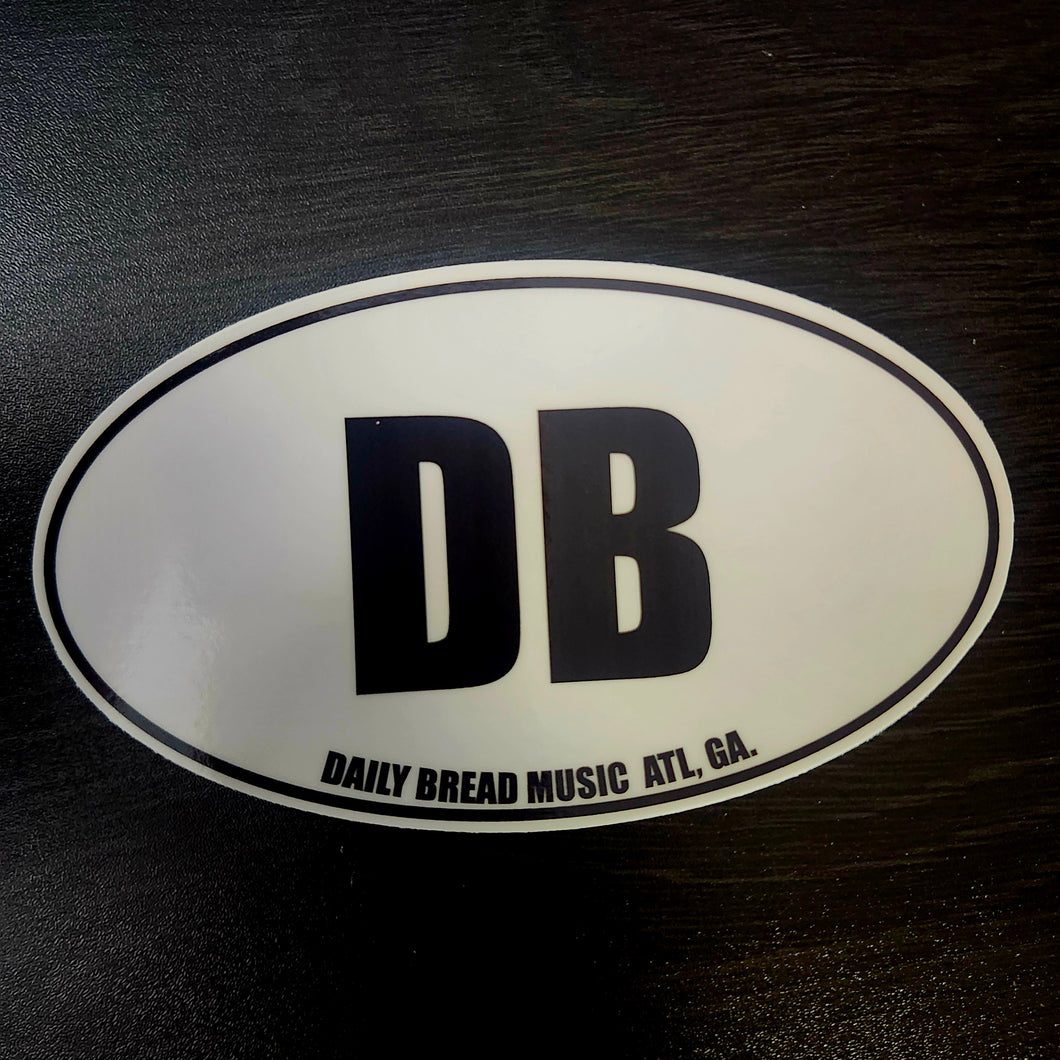 DB Daily Bread Travel sticker