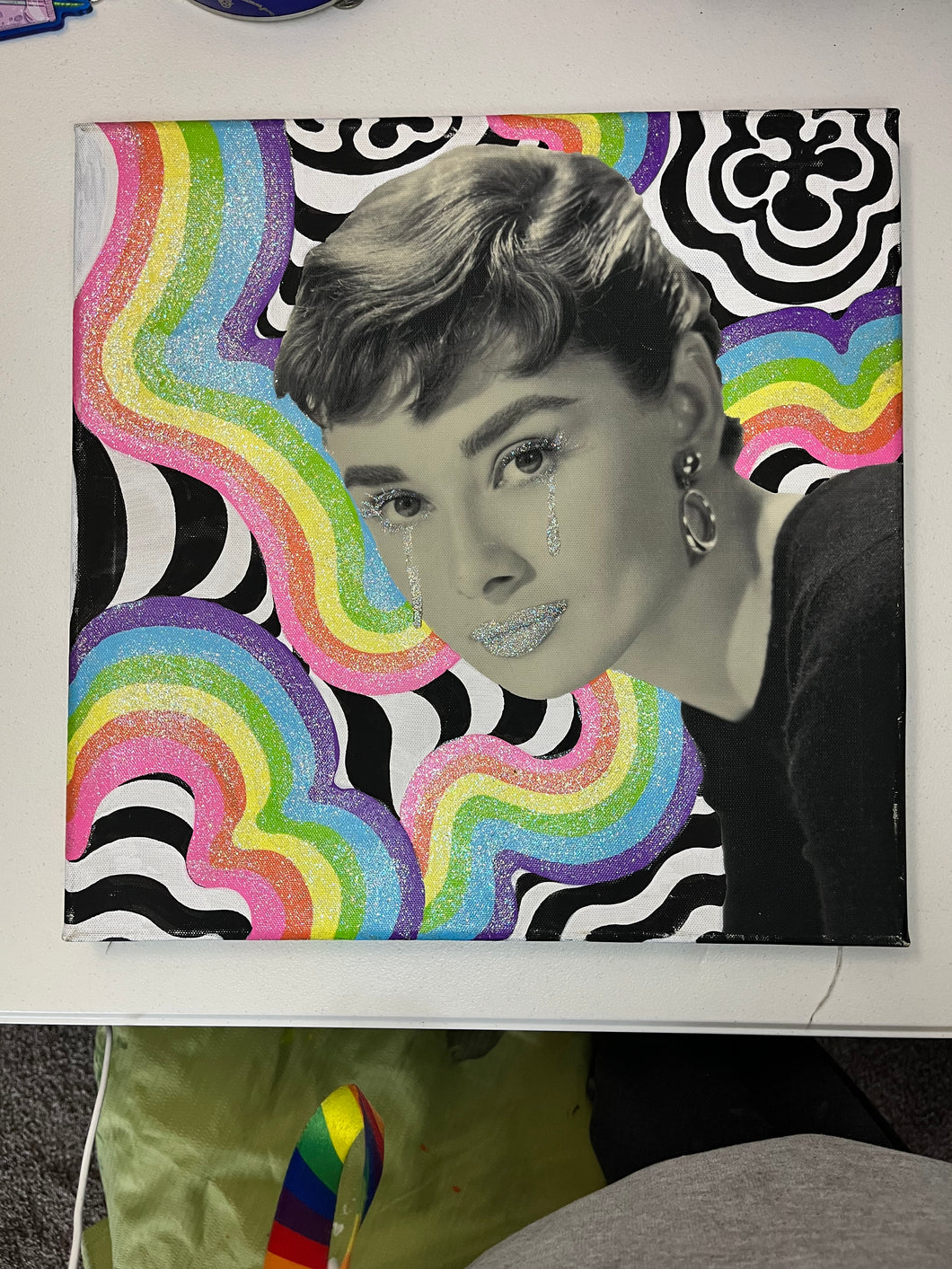 Audrey Hepburn Canvas Painting