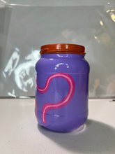 Load image into Gallery viewer, Purple Mr Wobble plant/trinket jar
