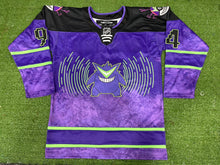Load image into Gallery viewer, EMBROIDERED leftover &quot;SMOOOOKE&quot; &quot;94&quot; Gengar x GWN hockey jersey
